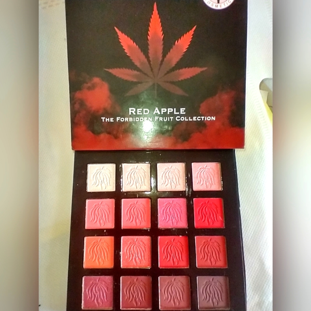 Daizykat red apple eyeshadow palette
